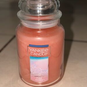 Yankee Candle Pink Sands Peach-Pink Large Jar